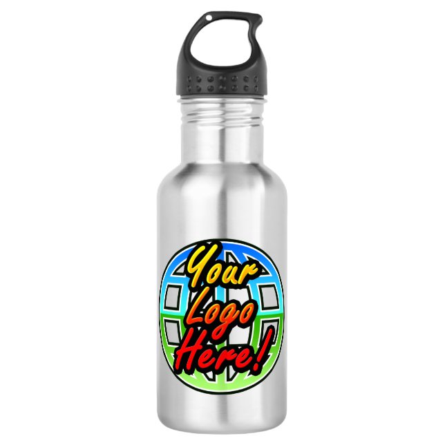 Custom Logo Corporate 532 Ml Water Bottle (Front)