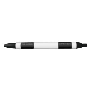 Custom Logo Corporate Gifts Personalised Business Black Ink Pen