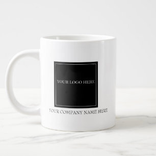 Custom Logo Corporate Gifts Personalised Business  Large Coffee Mug