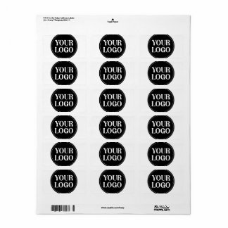 Custom Logo Corporate Holiday Gift Keepsakes Bulk Label
