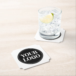 Custom Logo Corporate Holiday Gift Keepsakes Bulk Paper Coaster
