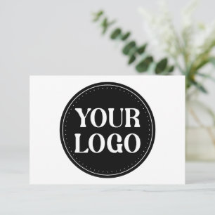 Custom Logo Corporate Holiday Gift Keepsakes Bulk Thank You Card
