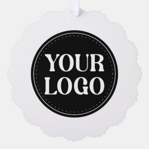 Custom Logo Corporate Holiday Gift Keepsakes Bulk Tree Decoration Card
