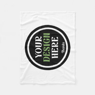 Custom Logo Corporate Holiday Gift Mug Set Fleece Blanket