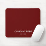 Custom Logo - Corporate Office Gift Promotional - Mouse Pad<br><div class="desc">Create a custom mug to give away for promotional gifts,  or a a corporate gift from your company. Great personalised office gifts.</div>