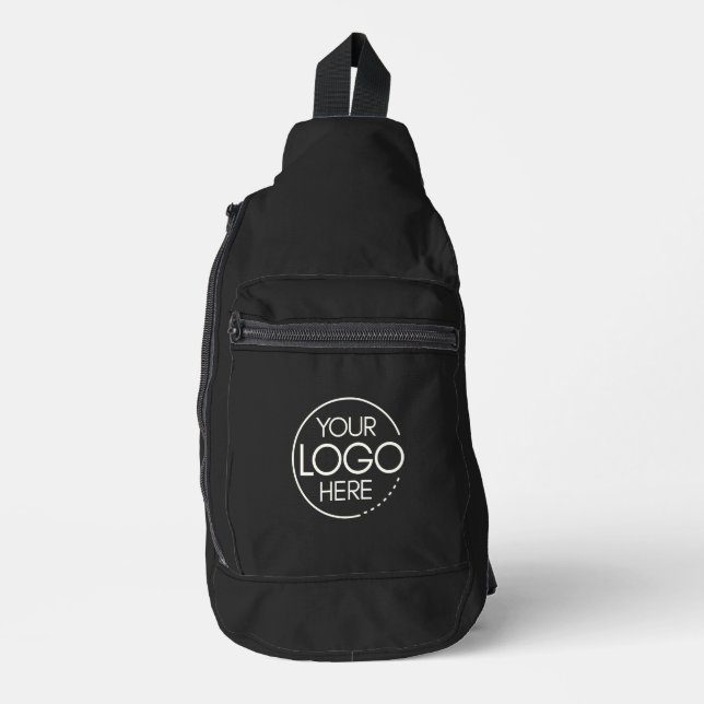 Custom Logo Crossbody Sling Bag (Front)