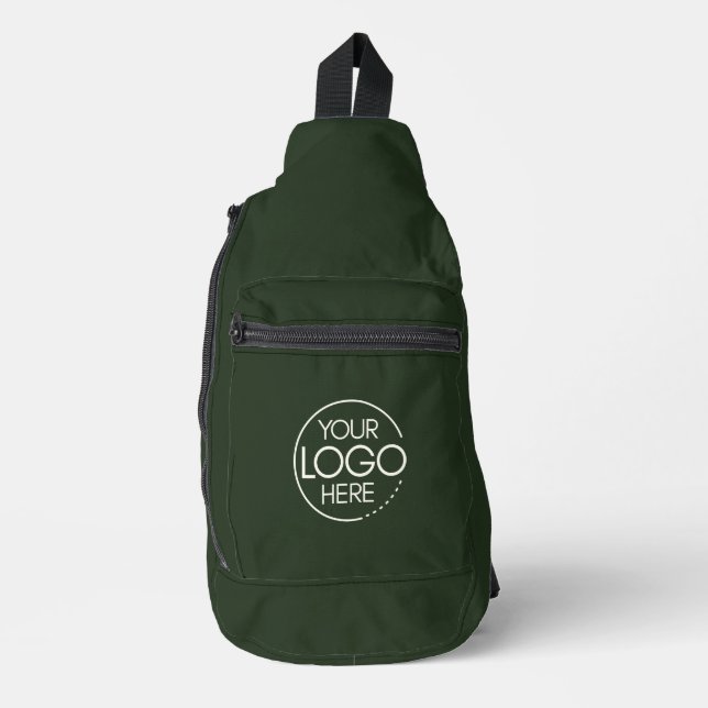 Custom Logo Crossbody Sling Bag (Front)