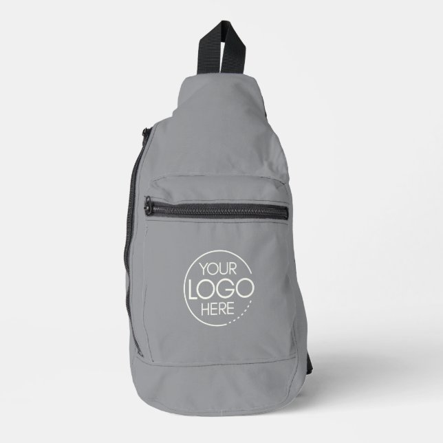 Custom Logo Crossbody Sling Bag (Front)