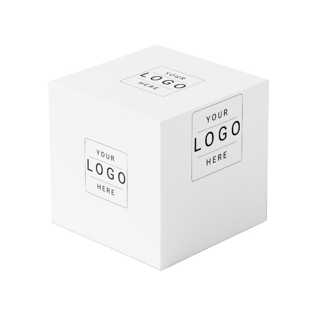 Custom Logo Cube (Front Angled)