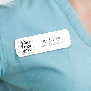 Custom Logo Dental Assistant Name Tag