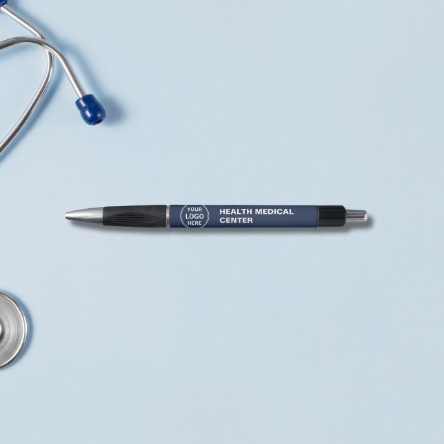 Custom Logo Doctor Clinic Healthcare Navy Blue (Custom Logo Doctor Clinic Healthcare Navy Blue Pen)