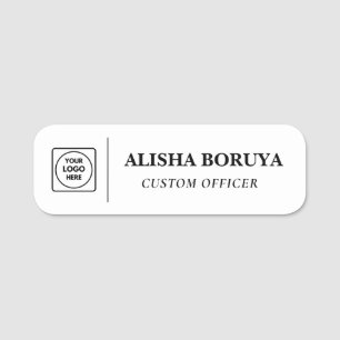 Custom Logo Employee Badge Magnetic nametags