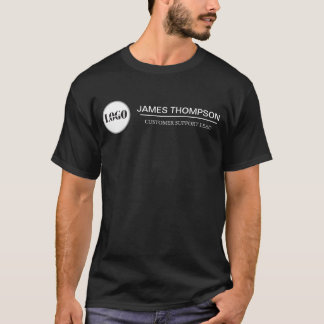 Custom Logo Employee Gear for Your Business Team T-Shirt