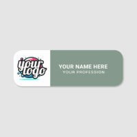Custom Logo Employee magnetic or safety pin