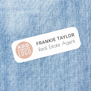 Custom Logo Employee Magnetic Realtor Name Tag