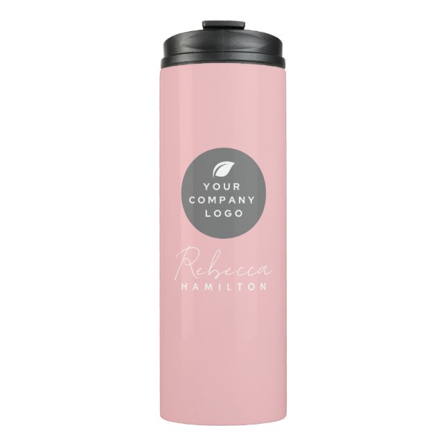 Custom Logo Employee Recognition Gift Thermal Tumb Tumbler (Front)