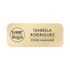 Custom Logo Employee Safety Pin or Magnetic Faux G