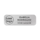 Custom Logo Employee Safety Pin or Magnetic Faux S