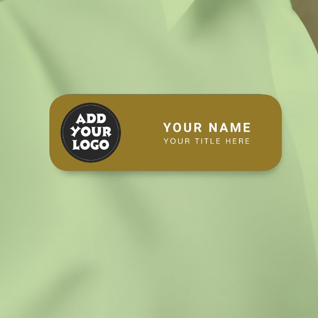 Custom Logo Employee Staff Name Tag (Creator Uploaded)