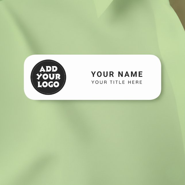 Custom Logo Employee Staff Name Tag (Creator Uploaded)