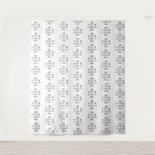 Custom Logo Event Backdrop Step and Repeat Tapestry