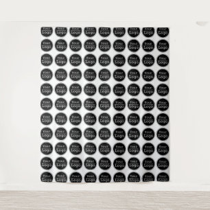 Custom Logo Event Backdrop Step and Repeat Tapestry
