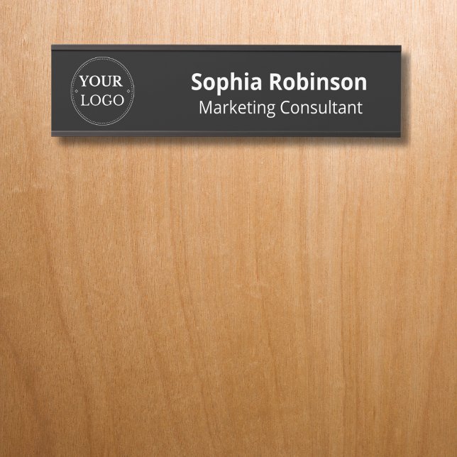 Custom Logo Executive Business Professional  Door Sign (Creator Uploaded)