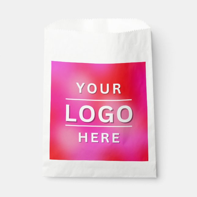 Custom Logo for Business Company Brand Favour Bags (Front)
