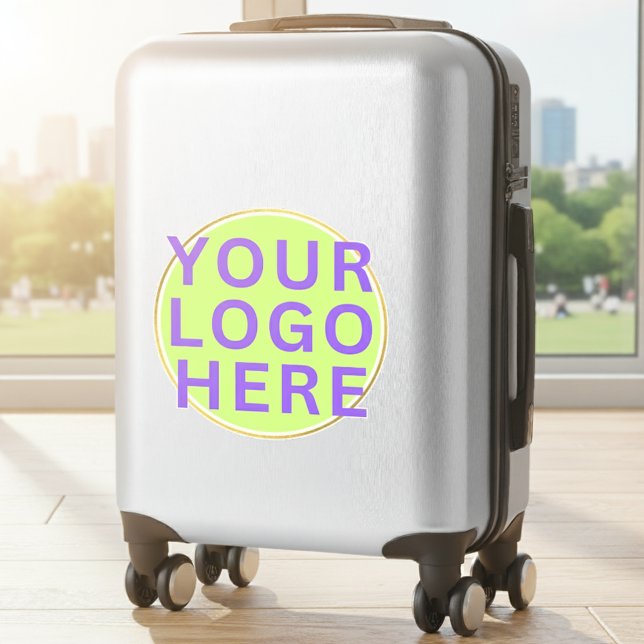 Custom Logo for Suitcase | Best Business (custom logo sticker, personalized luggage, business travel)