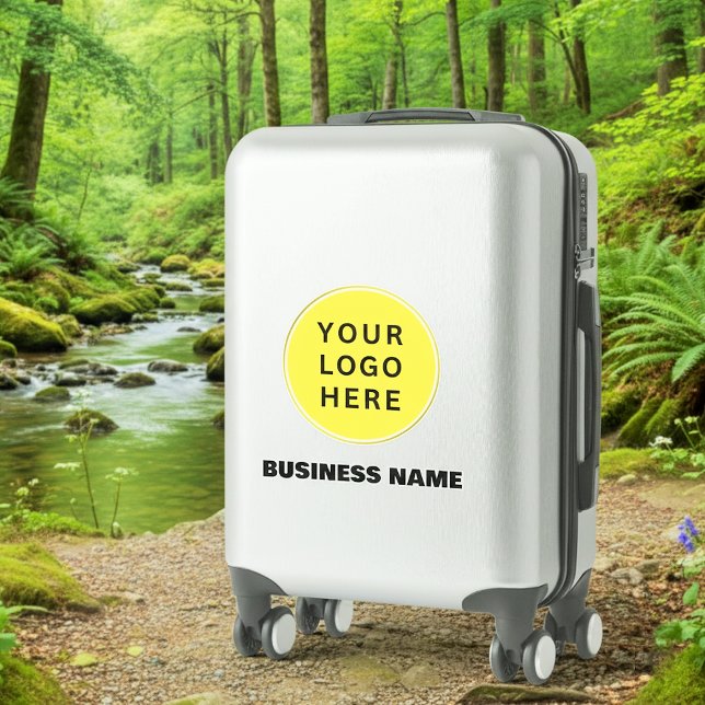 Custom Logo for Suitcase & Business Name (Custom Upload Image Photo Or company Logo Template XL Stickers for suitcase )