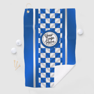 Custom Logo Funny Royal Blue Sport Golf Towel Gift