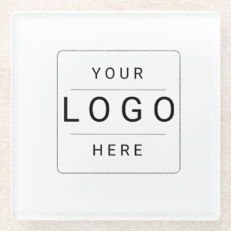Custom Logo Glass Coaster