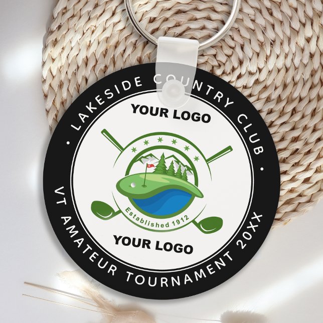 Custom Logo Golf Club Swag Memorial Tournament Key Ring (Creator Uploaded)