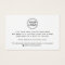 Custom logo handwritten script thank you insert