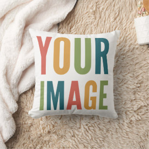 Custom Logo Here Add Your Own Design Cushion