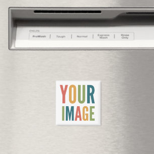 Custom Logo Here Add Your Own Design Magnet