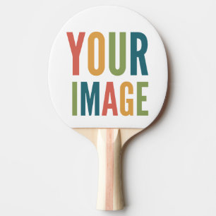 Custom Logo Here   Add Your Own Design Ping Pong Paddle