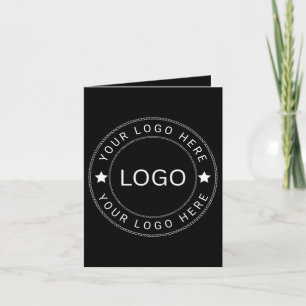 Custom Logo Holiday Card
