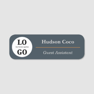 Custom Logo Hospitality Employee Magnetic  Name Tag