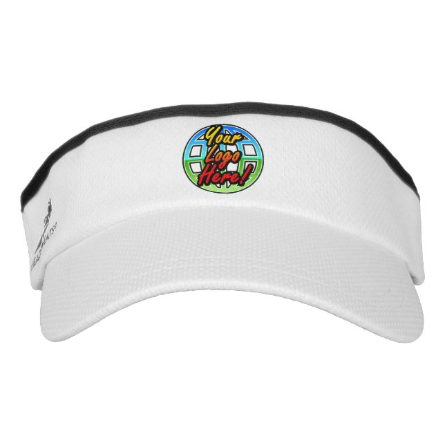 Custom Logo Imprinted Visor, No Minimum Quantity Visor (Front)