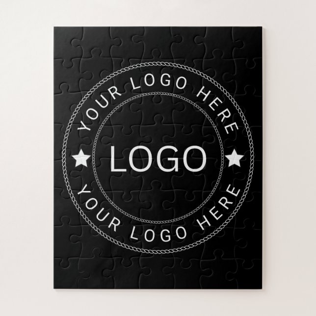 Custom Logo  Jigsaw Puzzle (Vertical)