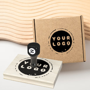 Custom Logo Large Rubber Stamp