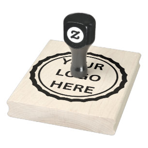 Custom Logo Large Rubber Stamp