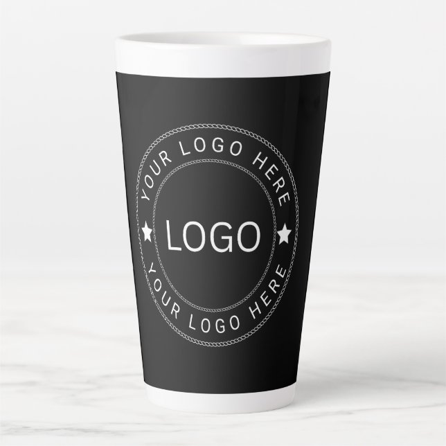 Custom Logo Latte Mug (Front)