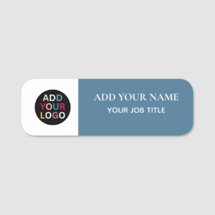 Custom Logo Magnetic Employee Name Tag   Business