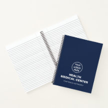 Custom Logo Medical Clinic Healthcare Navy Blue