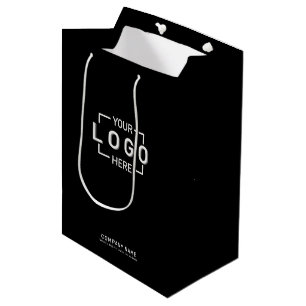 Custom Logo  Medium Gift Bag