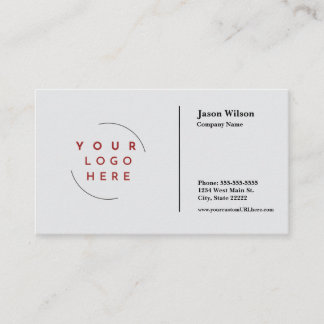 Custom Logo minimalist business card