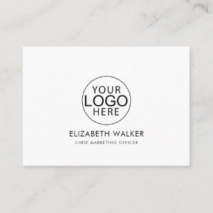 Custom Logo Modern Minimalist Business Card
