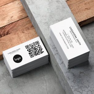Custom Logo Modern Minimalist Business Card